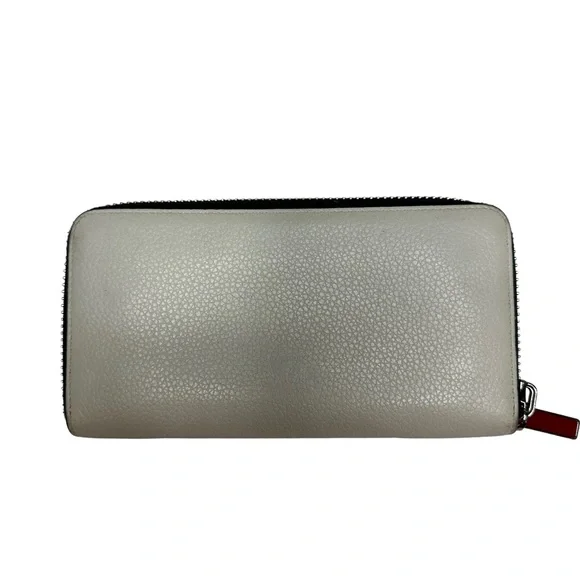 Christian Louboutin Panettone Spike Studded Long Wallet white - Picture 6 of 15